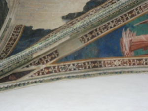 Mosaik i ett livé, ett kardinalspalats i Villeneuve.